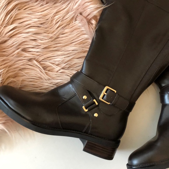 Bandolino Jiman Tall Leather Riding Boot - Picture 3 of 10